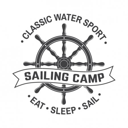 Samolepka - Sailing camp