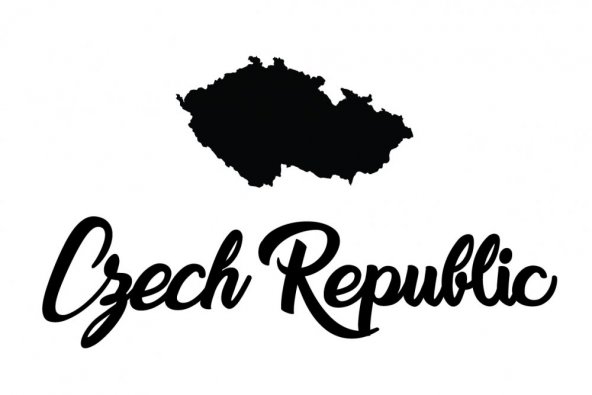 Samolepka - Česká republika