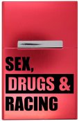 Sex, drugs & racing - červená