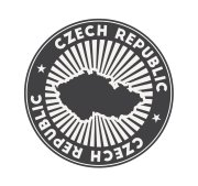 Samolepka - Česká republika