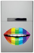 Kiss rainbow - stříbrná