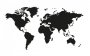Samolepka - Mapa světa