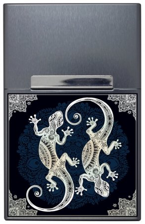 Gecko ornate - šedá
