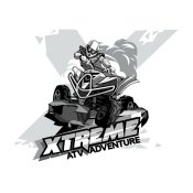 Samolepka - Offroad čtyřkolka
