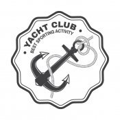 Samolepka - Jachting club