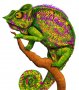 Samolepka - Chameleon