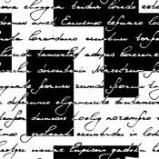Samolepicí dekorativní tapeta se vzorem - Geometrické tvary s textem