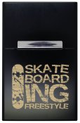 Skateboarding - černá
