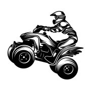 Samolepka - Offroad čtyřkolka