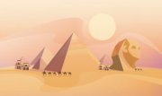 Samolepka - Egyptské památky