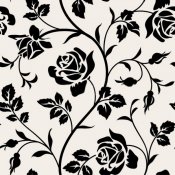 Samolepicí dekorativní tapeta se vzorem - Růže
