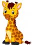 Samolepka - Žirafa
