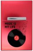 Music is my life - červená