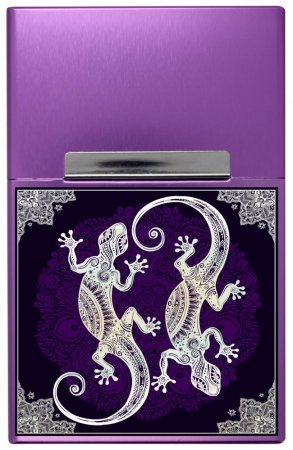 Gecko ornate - fialová