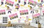 Samolepicí dekorativní tapeta se vzorem - Kids zone