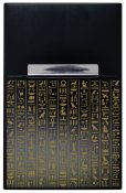 Egyptské hieroglyfy - černá