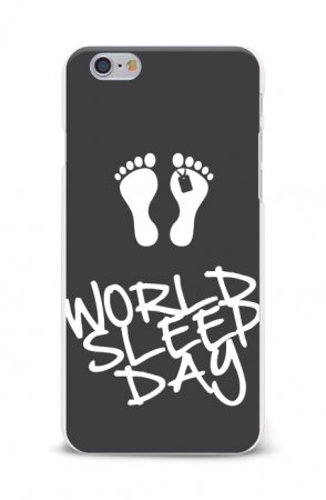 Kryt na mob. telefon s potiskem: motiv - World Sleep Day