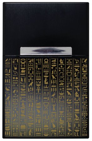Egyptské hieroglyfy - černá