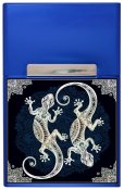 Gecko ornate - modrá